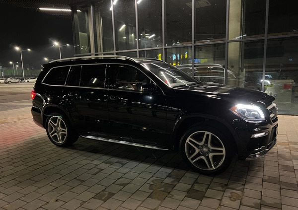 Mercedes-Benz GL cena 178000 przebieg: 99780, rok produkcji 2013 z Katowice małe 46